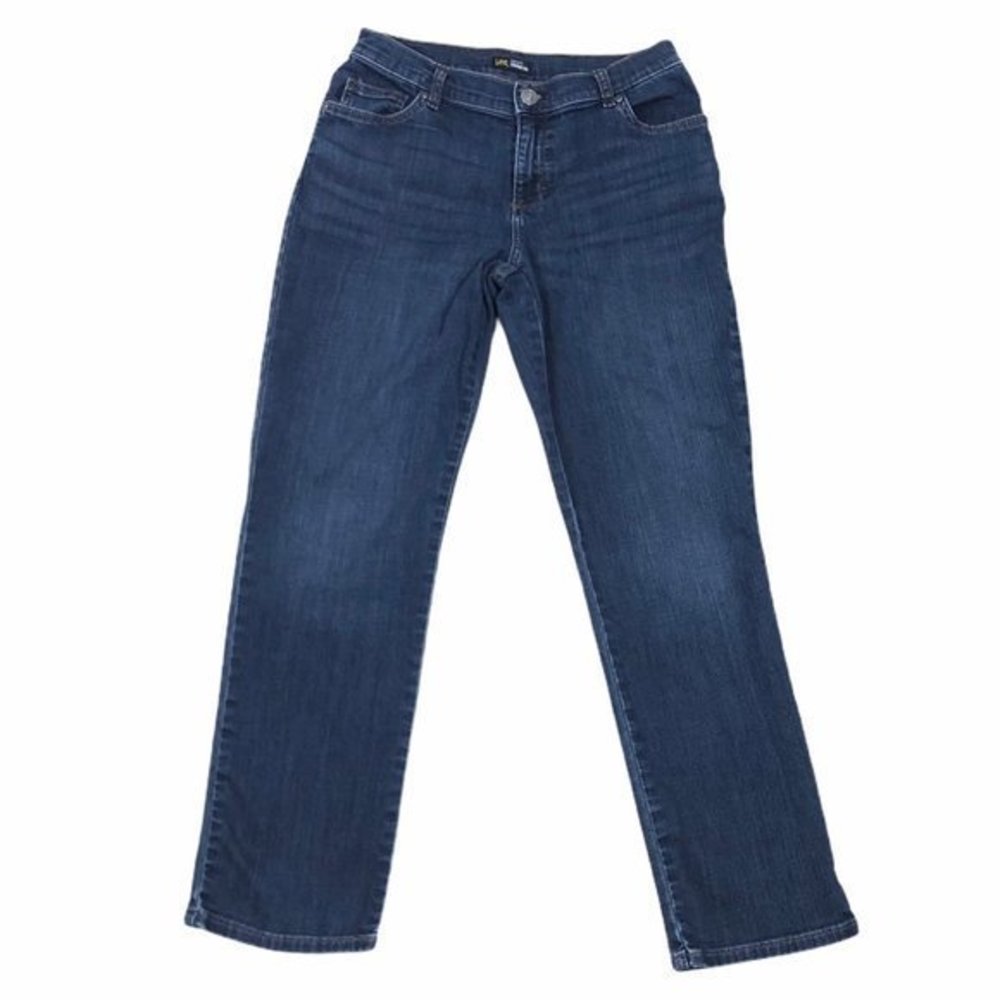 Lee Riders Relaxed Fit Straight Leg Womens Jeans 4
